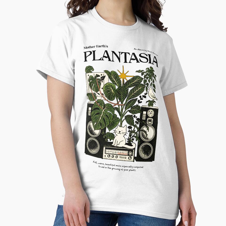 Mort Garson Mother Earth's Plantasia Cat by moyjoystudio