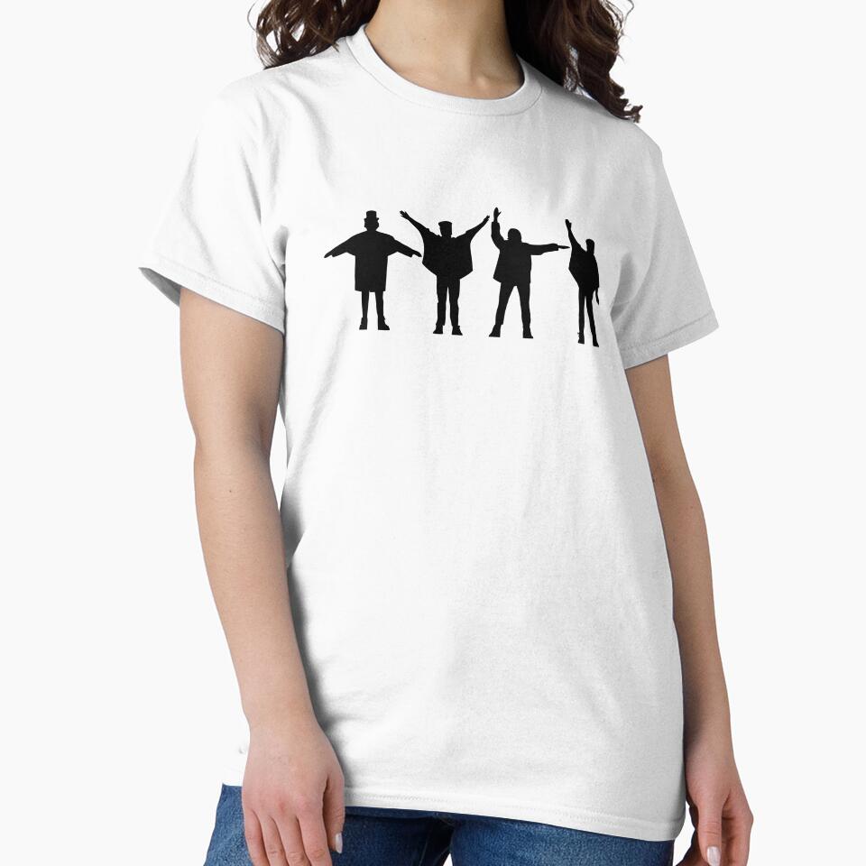 Help! - Minimalist Silhouettes - Black by skipat