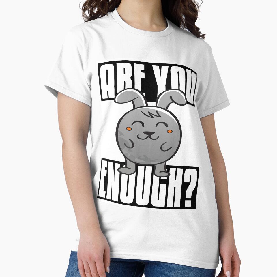 Are You Dog Enough? Kawaii Lovable Cute Adorable Cartoon Dog by ProjectX23