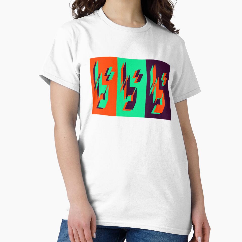 bbb (Orange, Mint, Black) by LowResDesigns