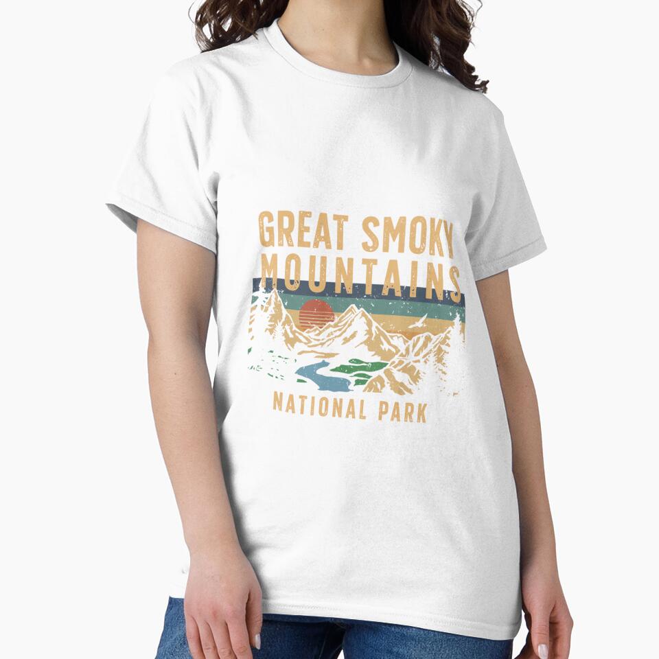 Great Smoky Mountains National Park Vintage Nature Graphic by TomAScott27