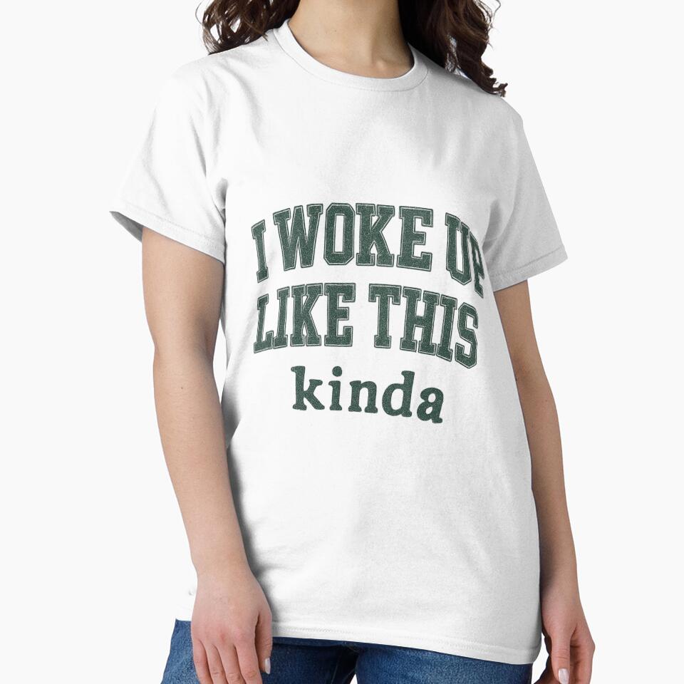 I Woke Up Like This Collegiate Vintage Tee by YourTrendBestie