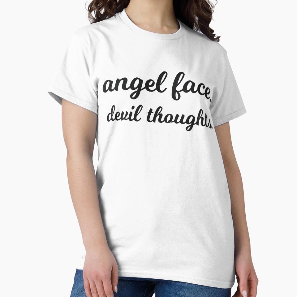 angel face. devil thoughts by RedYolk