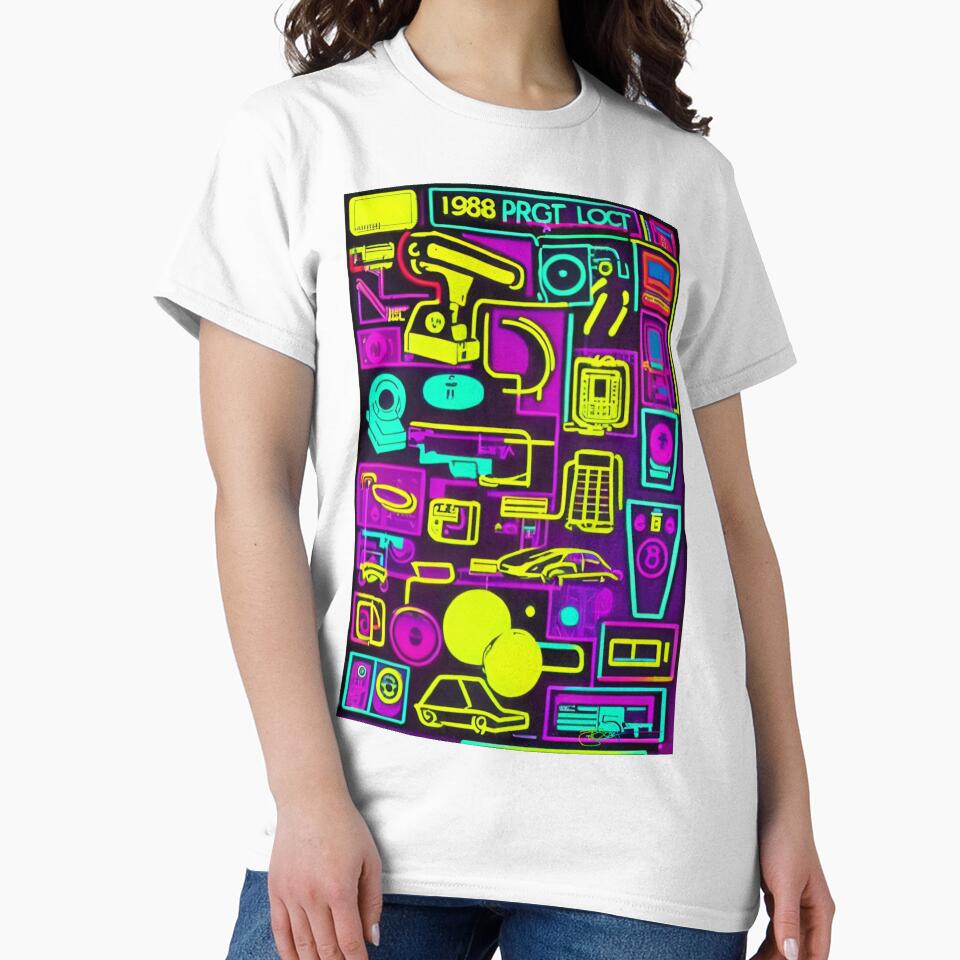 80’s Pop Art Vibes 15 by Benito Del Ray