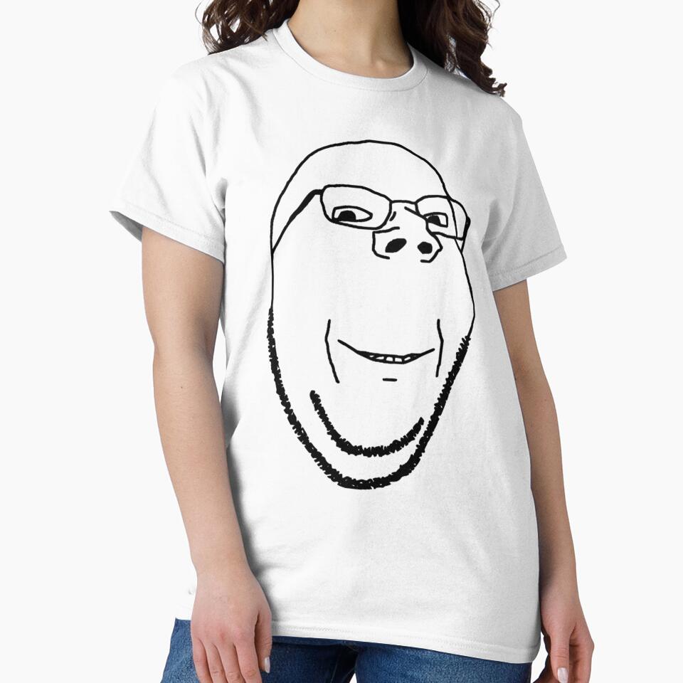 Smiling Wholesome Wojak  Soyjak by FallOakland