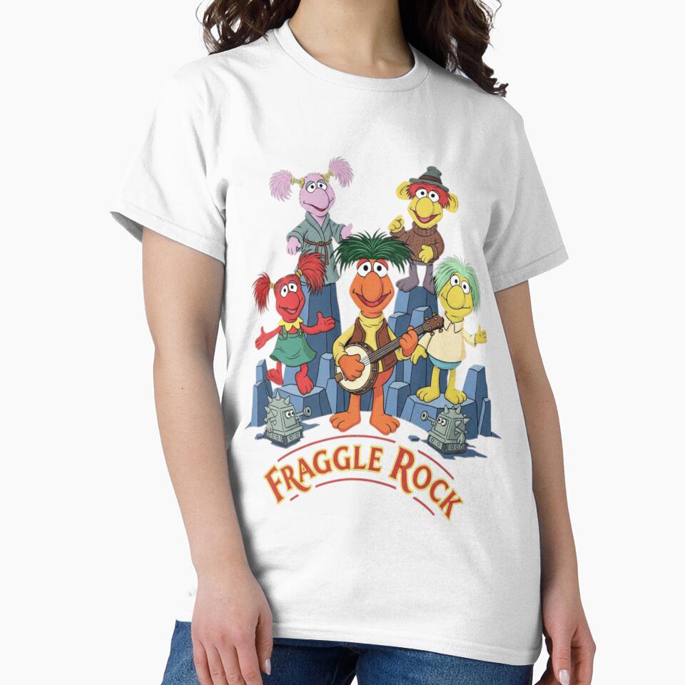 Fraggle Rock Band Group Retro Cartoon Graphic Design by ArmandinaAck1