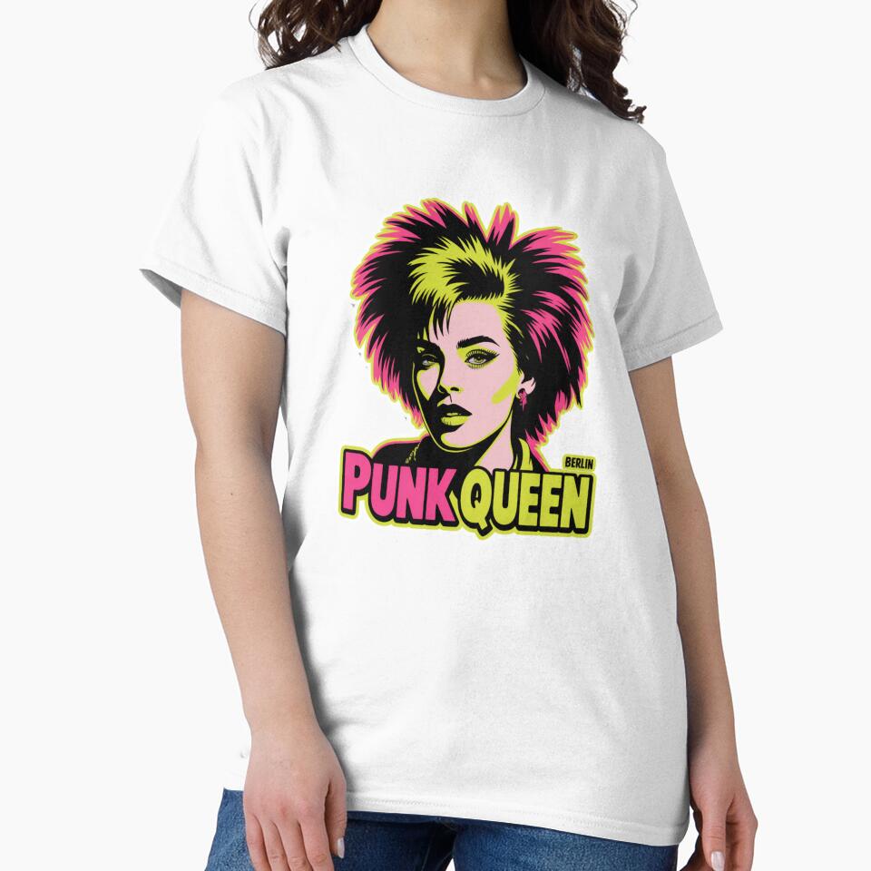 Punk Queen Berlin Pop Art Sticker by LukaRealm