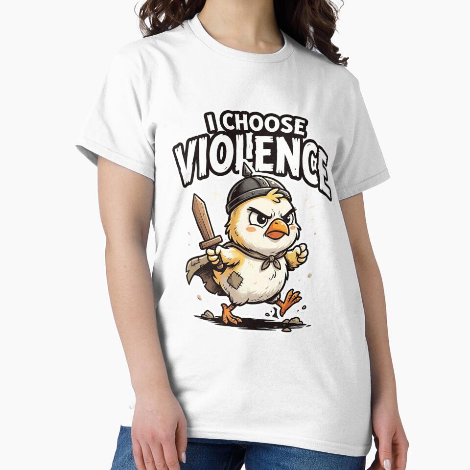 I Choose Violence - Funny by SnowballBunny