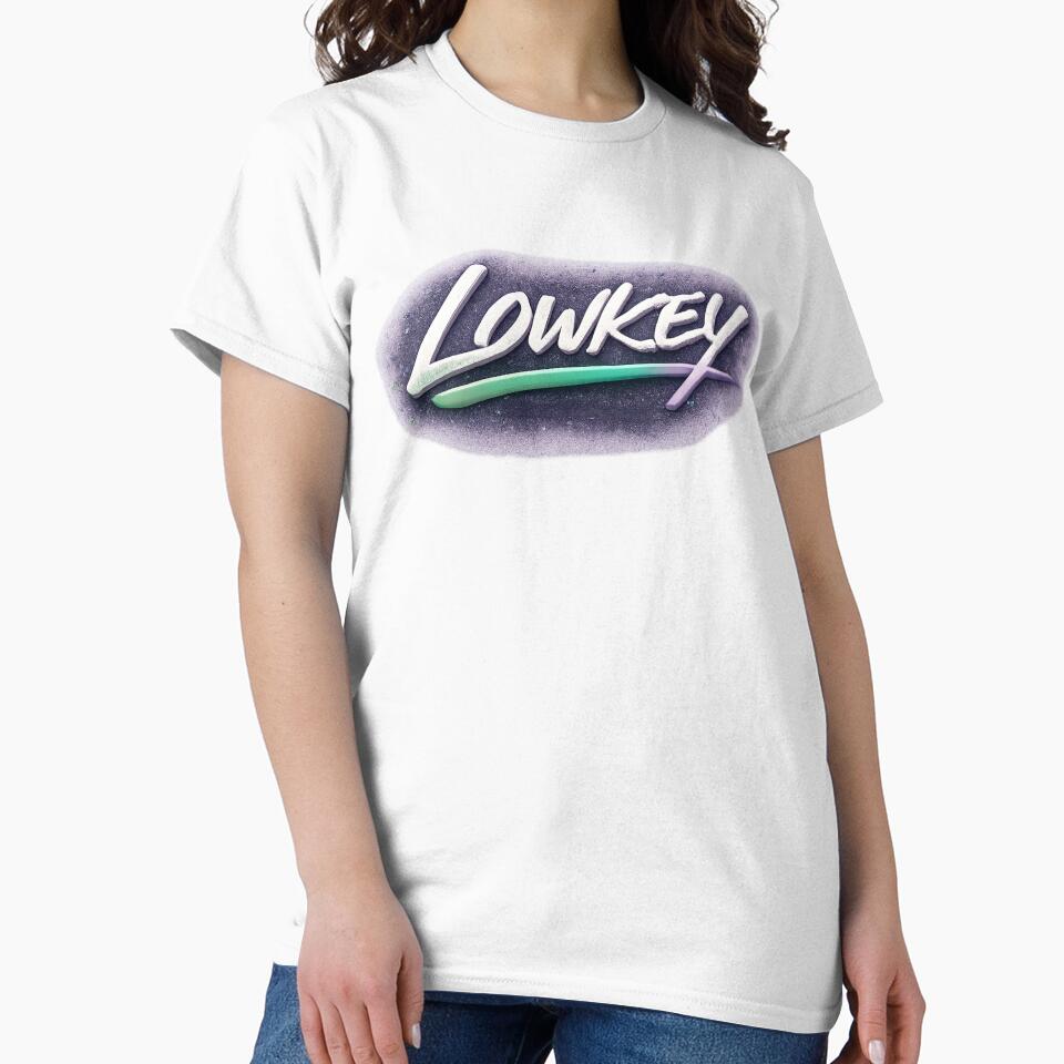 LOWKEY – Subtle Energy Streetwear Typography by DesignsByHania