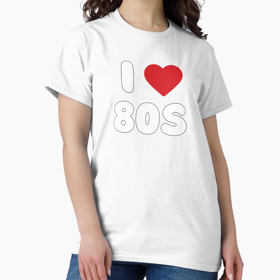 I Love 80s by Itsheartshop
