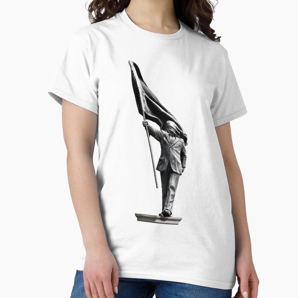 Blinded by the flag – Urban Statue Edition by DogLord