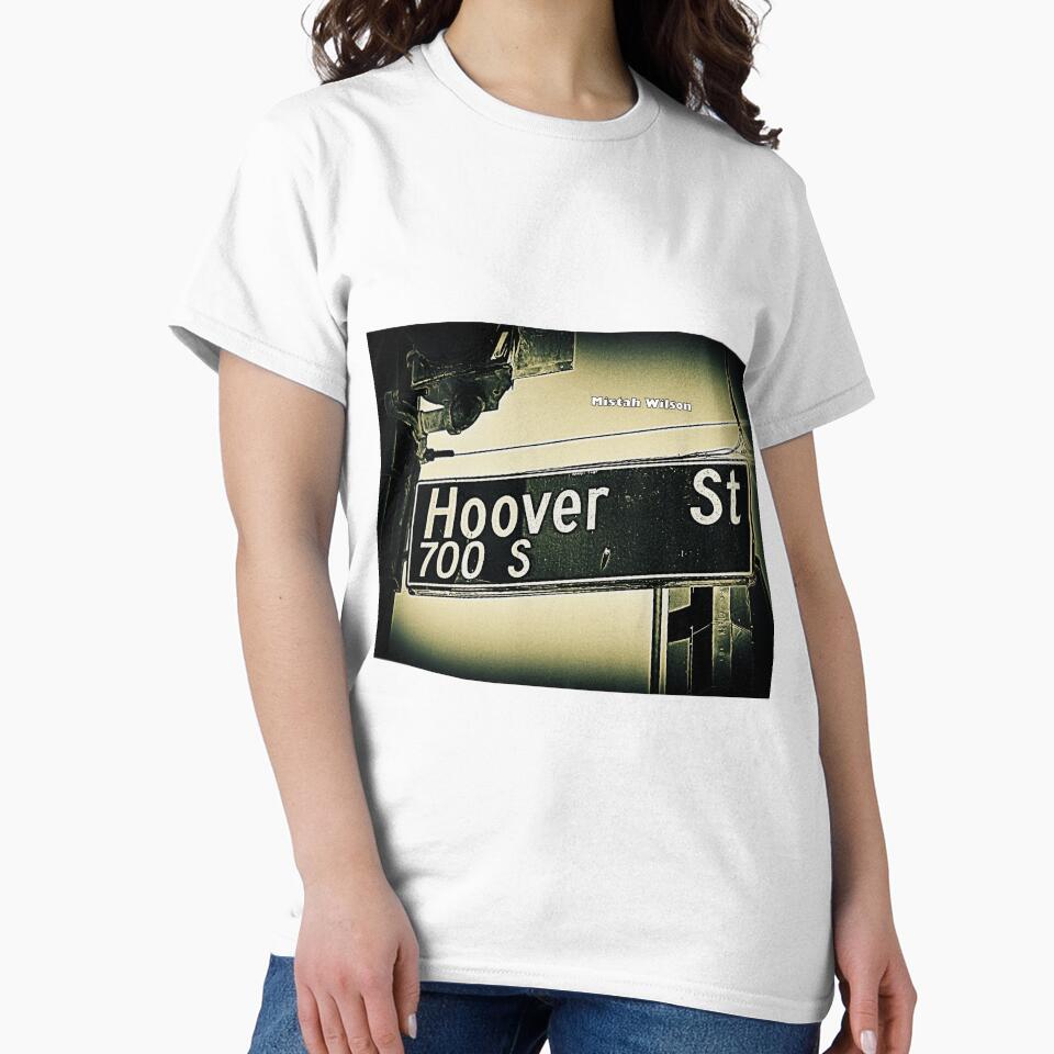 Hoover Street, Los Angeles, CA by Mistah Wilson by The Street Sign Store