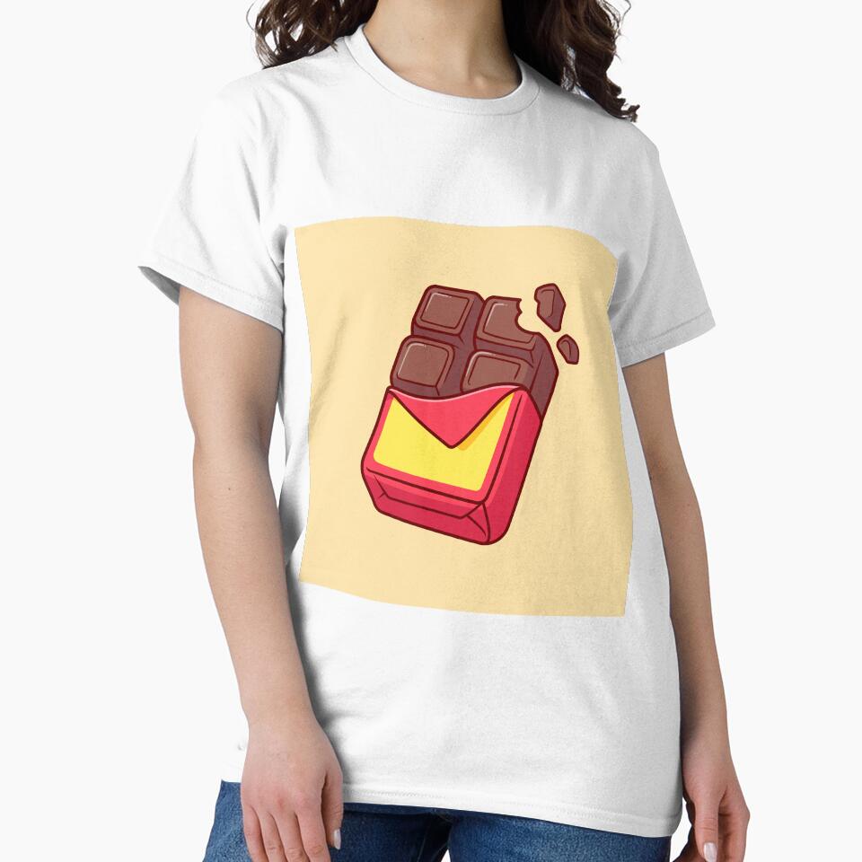 Chocolate Bar Cartoon Vector Icon Illustration by hjian8219