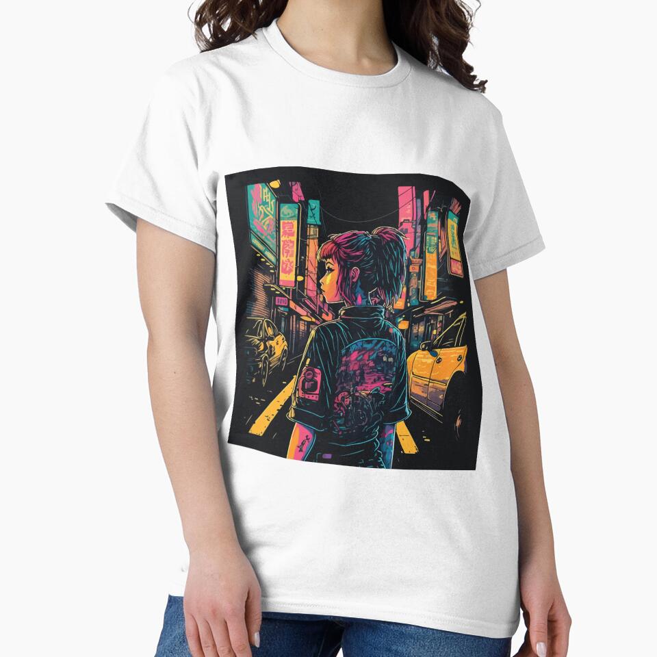 Japanese Street Cyberpunk Tokyo Streetwear by vectrus
