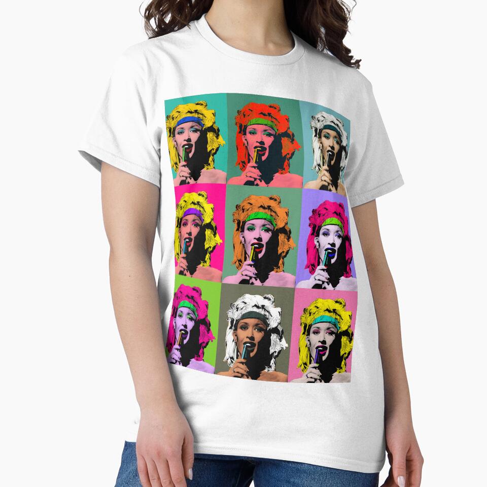 Custom Pop art portrait 9 colors by Nora Gad