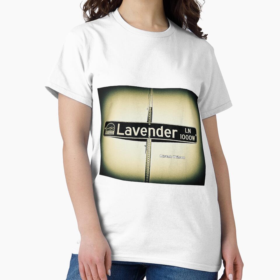 Lavender Lane, La Cañada Flintridge, CA by Mistah Wilson by The Street Sign Store