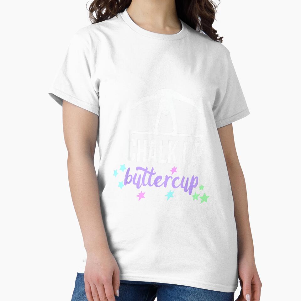 Chalk Up Buttercup Gymnastic Quote for Gymnast and Coach by JoyJRamos