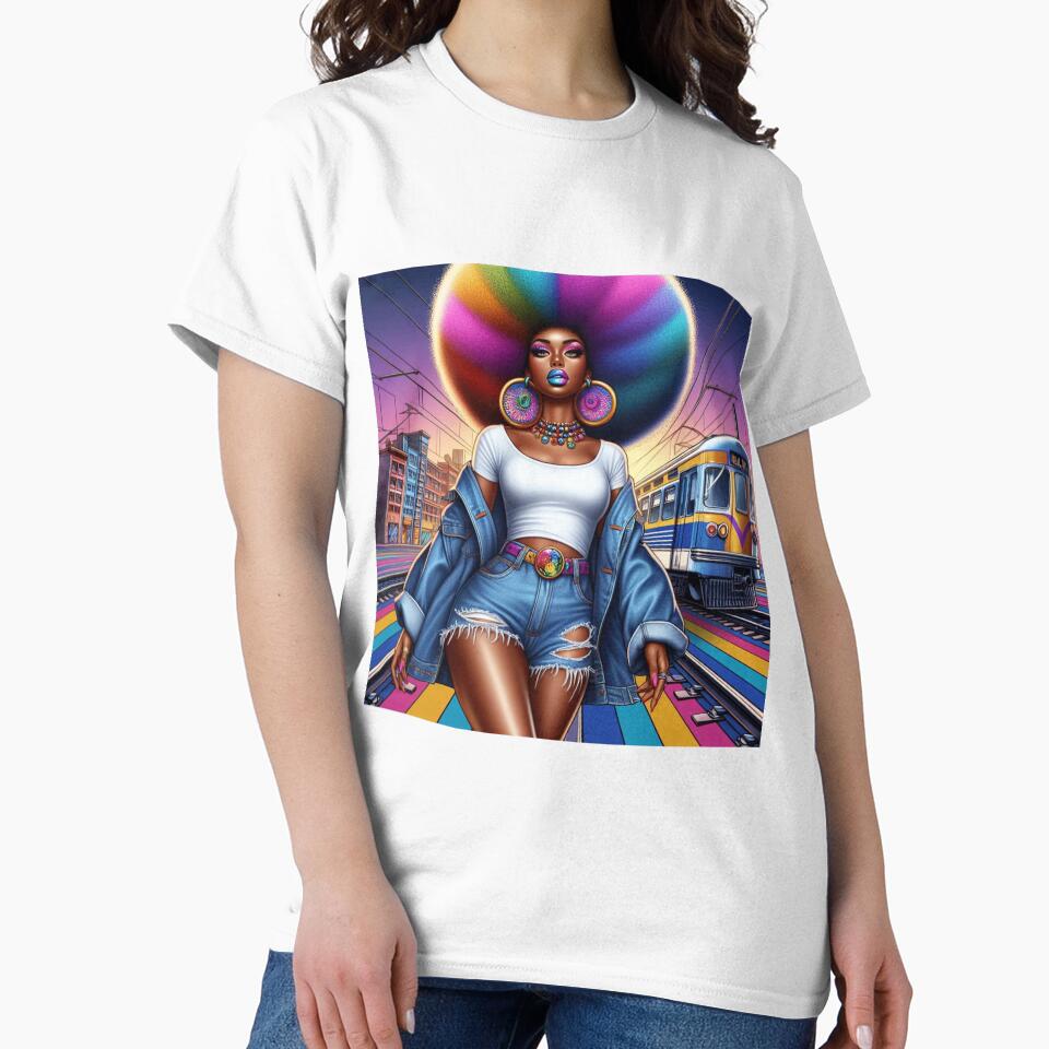 Modern Stylish Girl Art by AndreasVelas
