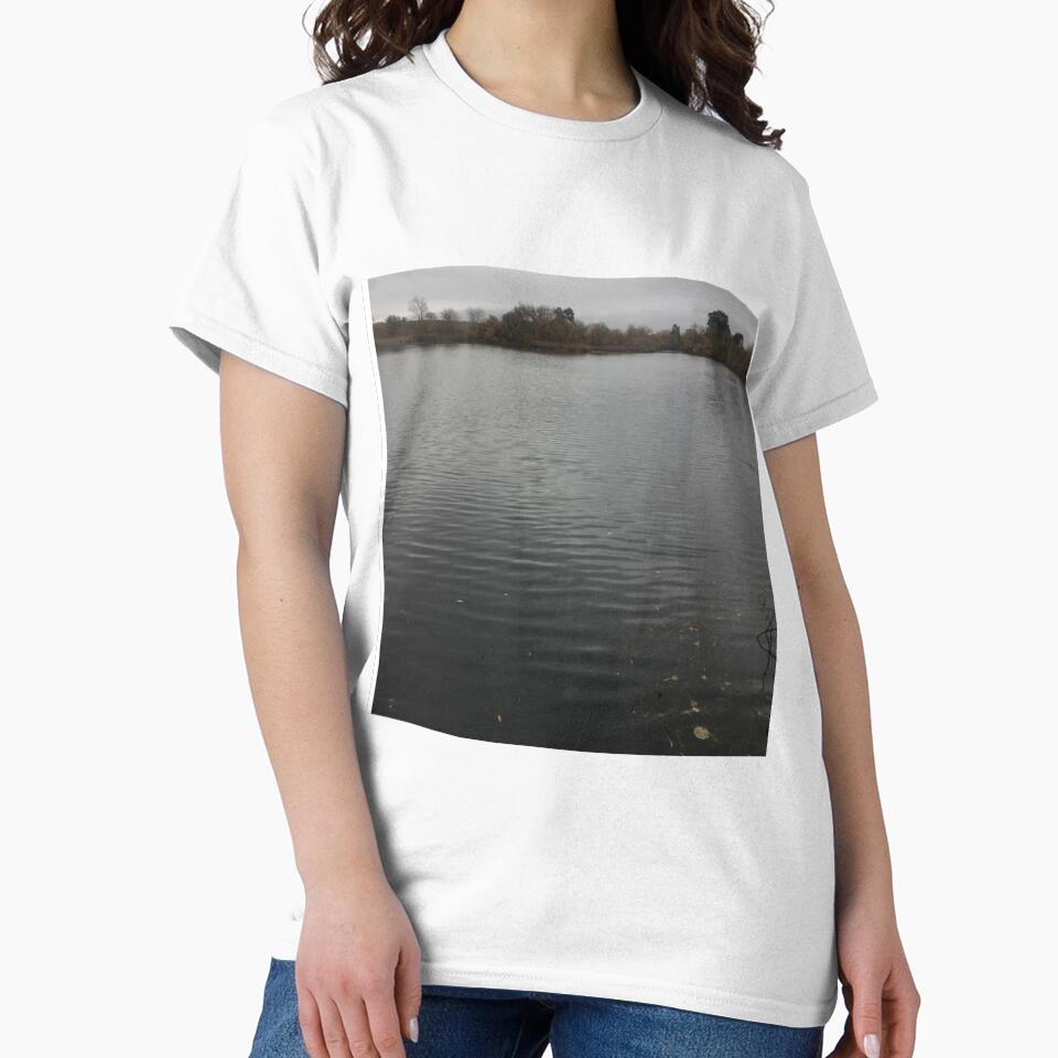 Peaceful Fishing Medium Cotton Tote Bag by kittyhello27