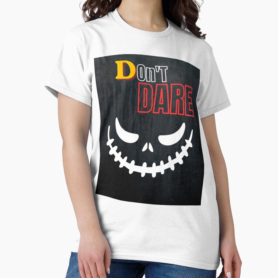 Don't Dare - Edgy Skellington Inspired Streetwear by Stoneclove
