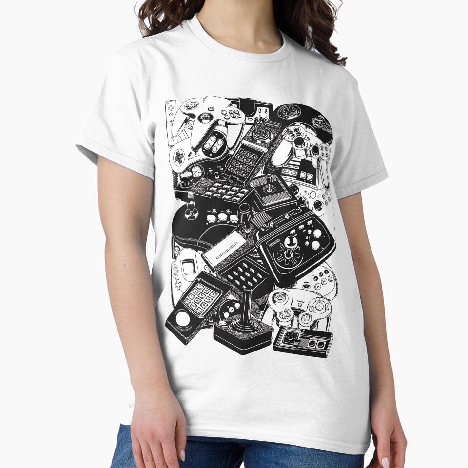 Retro Gaming Controllers by Fairyjam