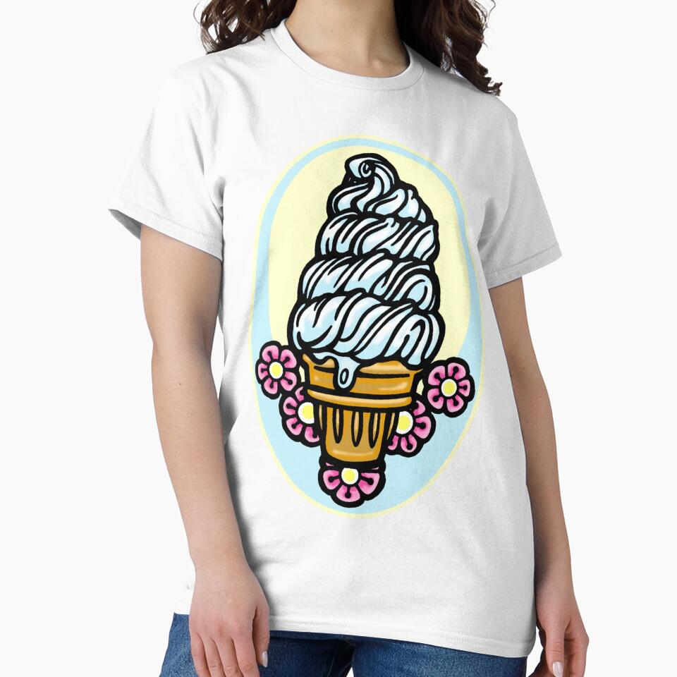 Soft Ice Cream Cone by sandpiperstudio