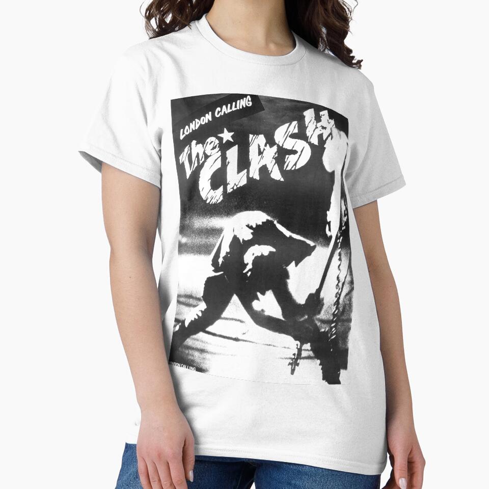 London Calling Black and White Star by floralphoebe