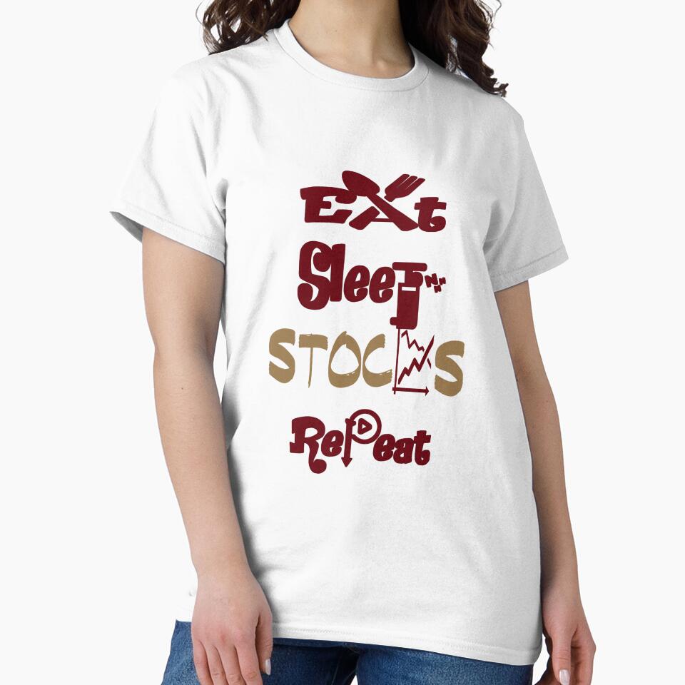 Eat sleep stocks repeat, by Chakilogy