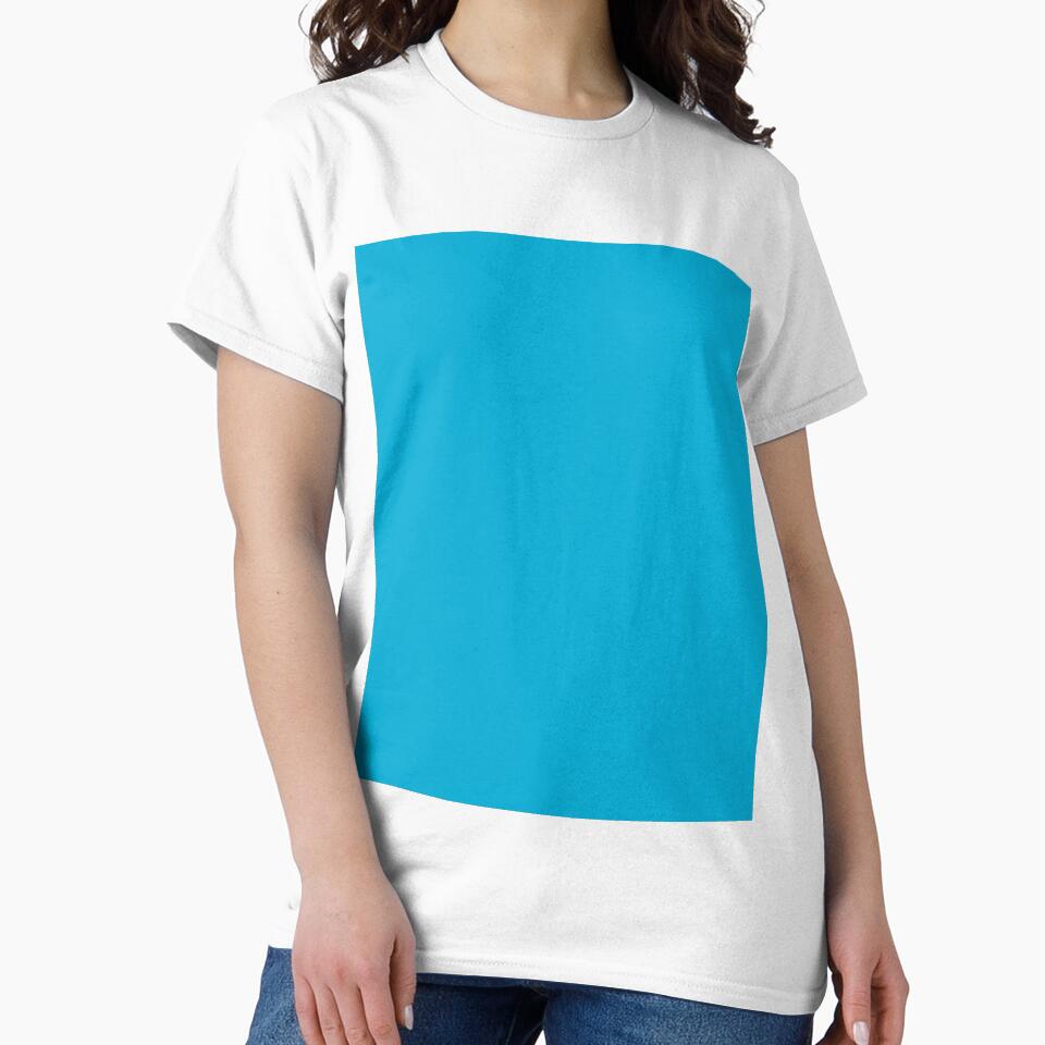 Plain Solid Color Vivid Blue Sky Blue Deep Blue Strong Blue Cyan Blue by mimihuang creations