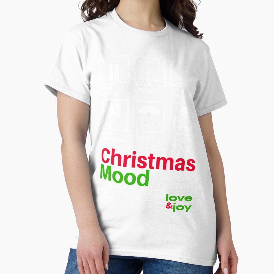 Christmas Mood (Black background Version) by WeBe ArttoU