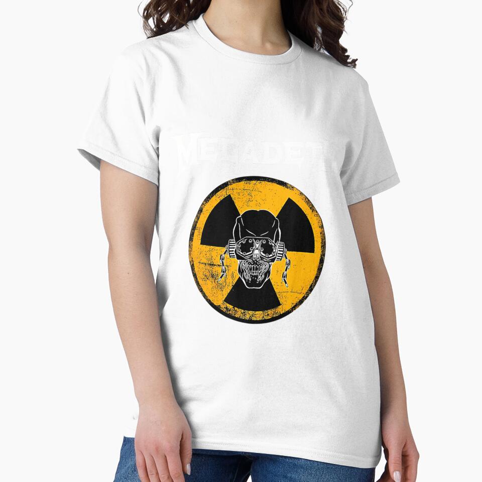 Skull Megadeth - Vintage Black And Yellow by nichollehnse