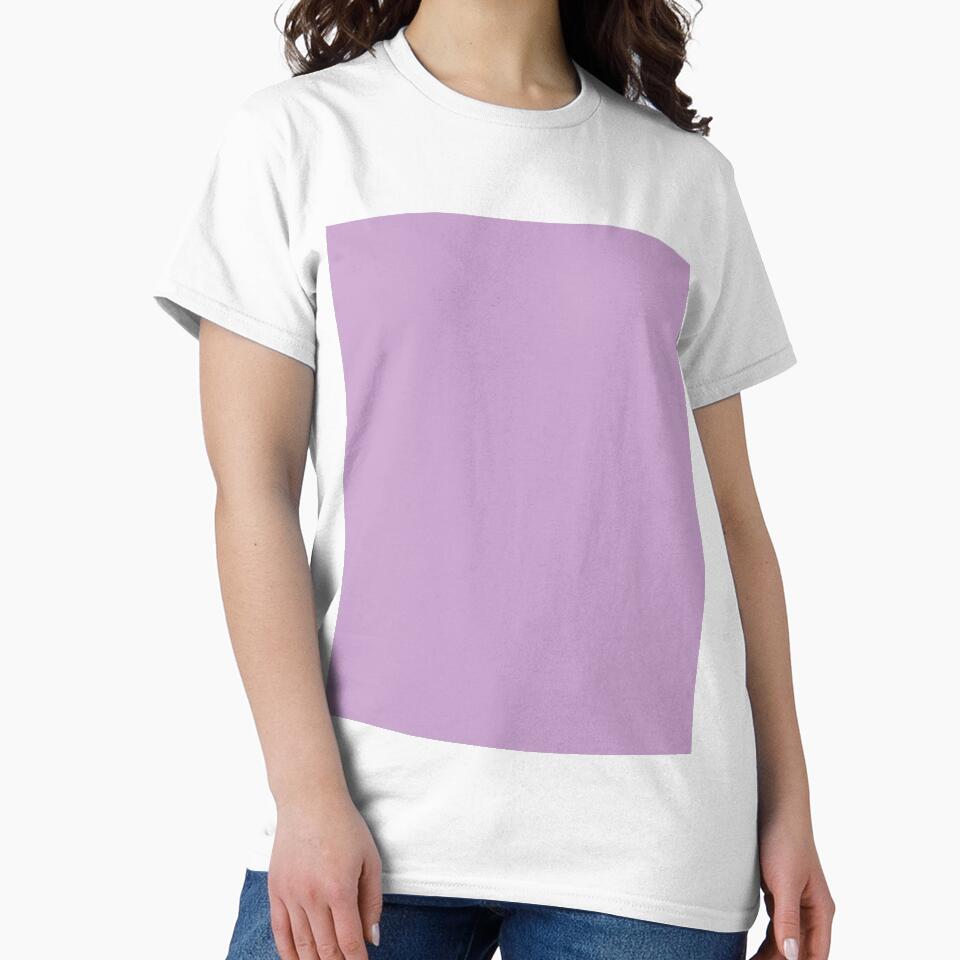 Plain Solid Color Chic Purple Medium Purple Pastel Purple by mimihuang creations