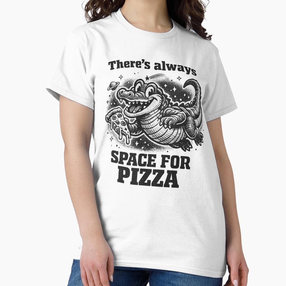 There’s always space for pizza by LuveraxArt