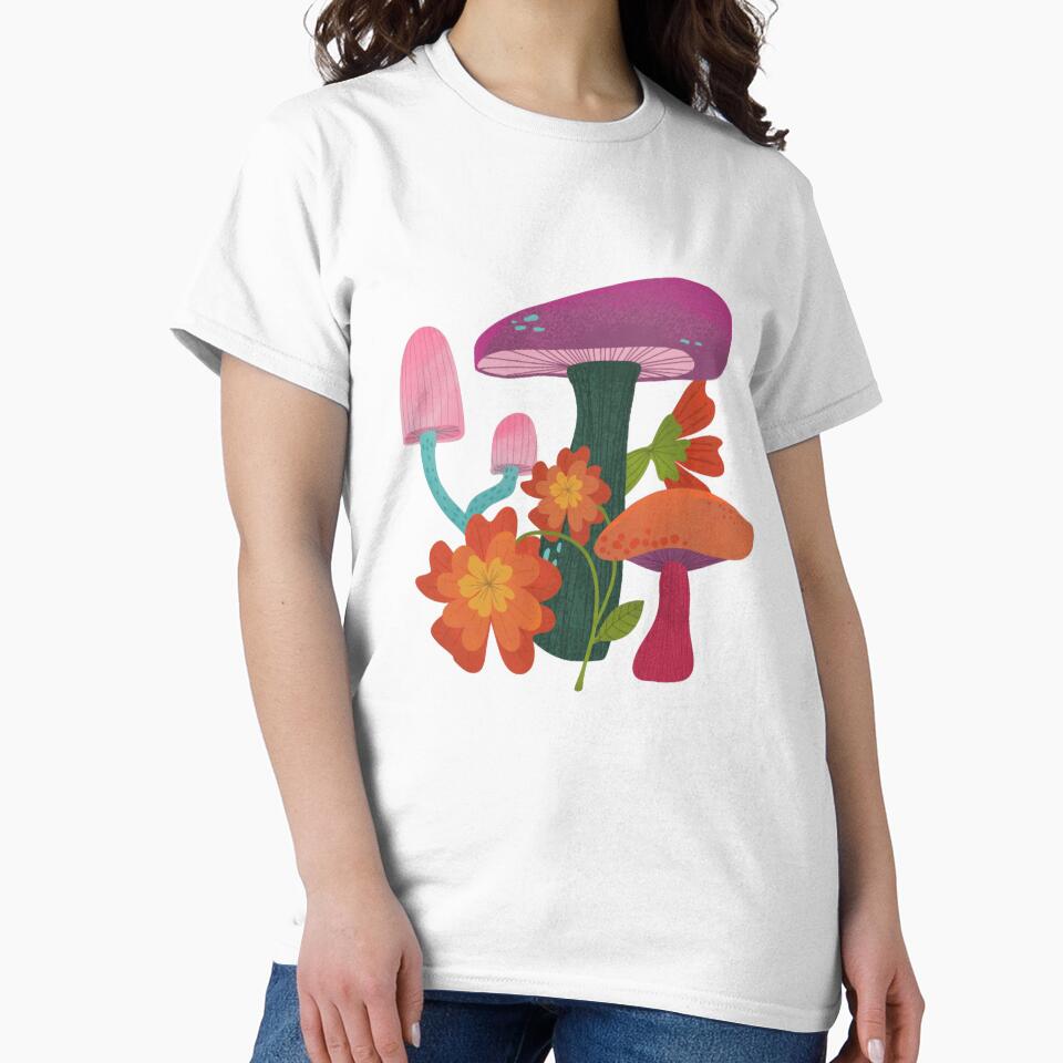 Mushrooms and Marigolds Oversized by storefficial