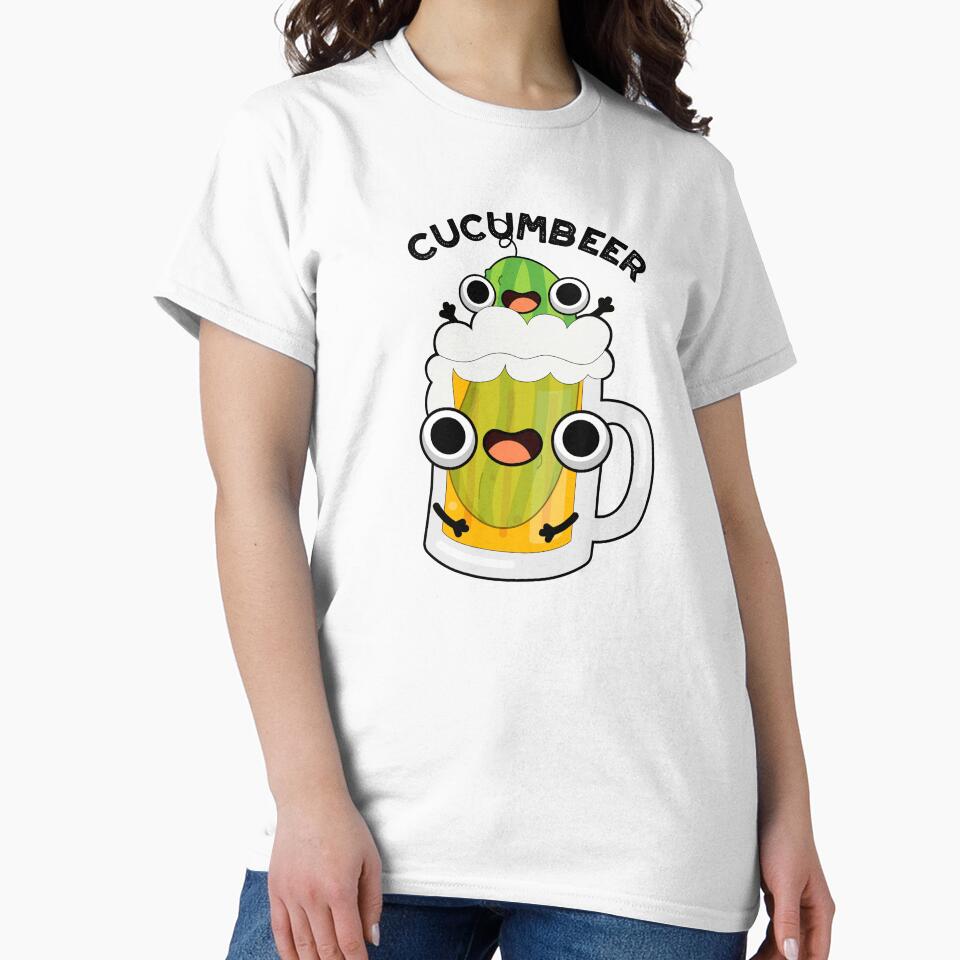 Cucum-beer Funny Beer Pun by punnybone