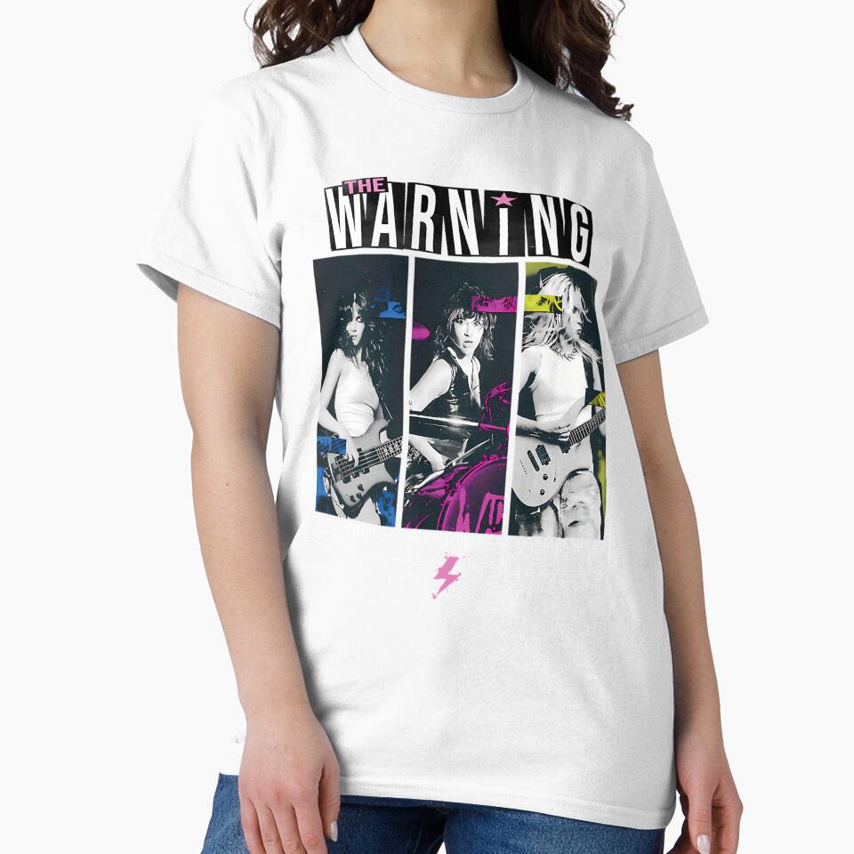 The Warning Tri Color Concert Design by Beard-Man-Tees