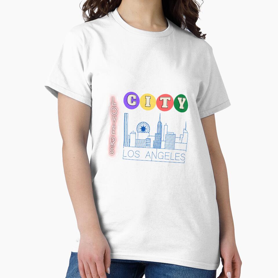 City Lovers - Loss Angeles Unisex T-shirt by KkCreationas
