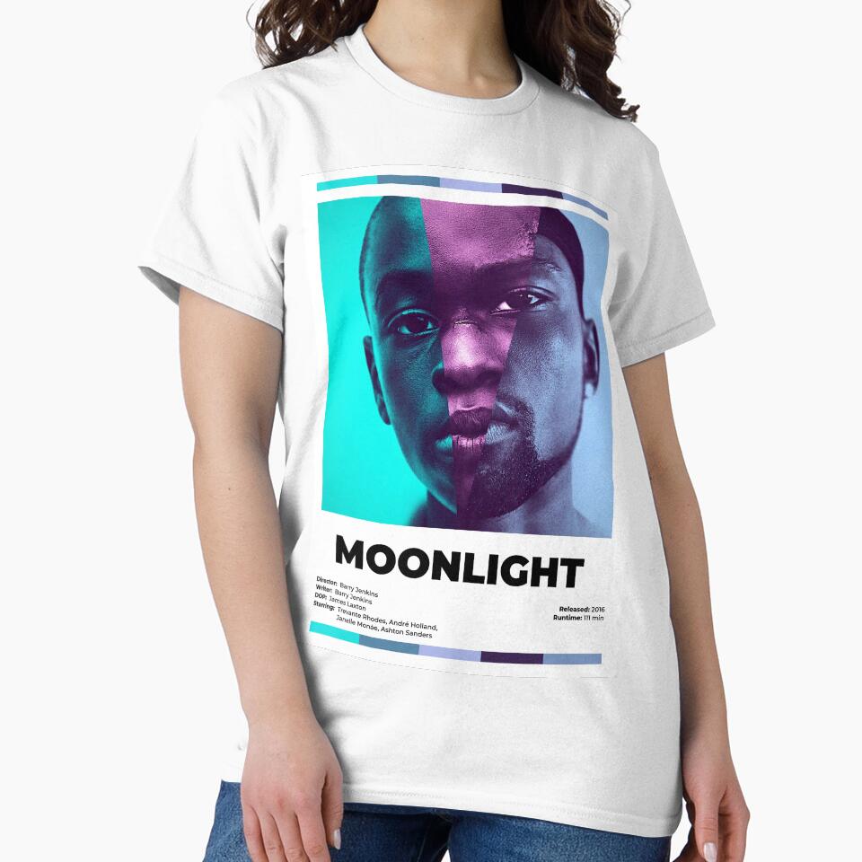 Moonlight alternative minimalist movie poster by WowCoolPoster