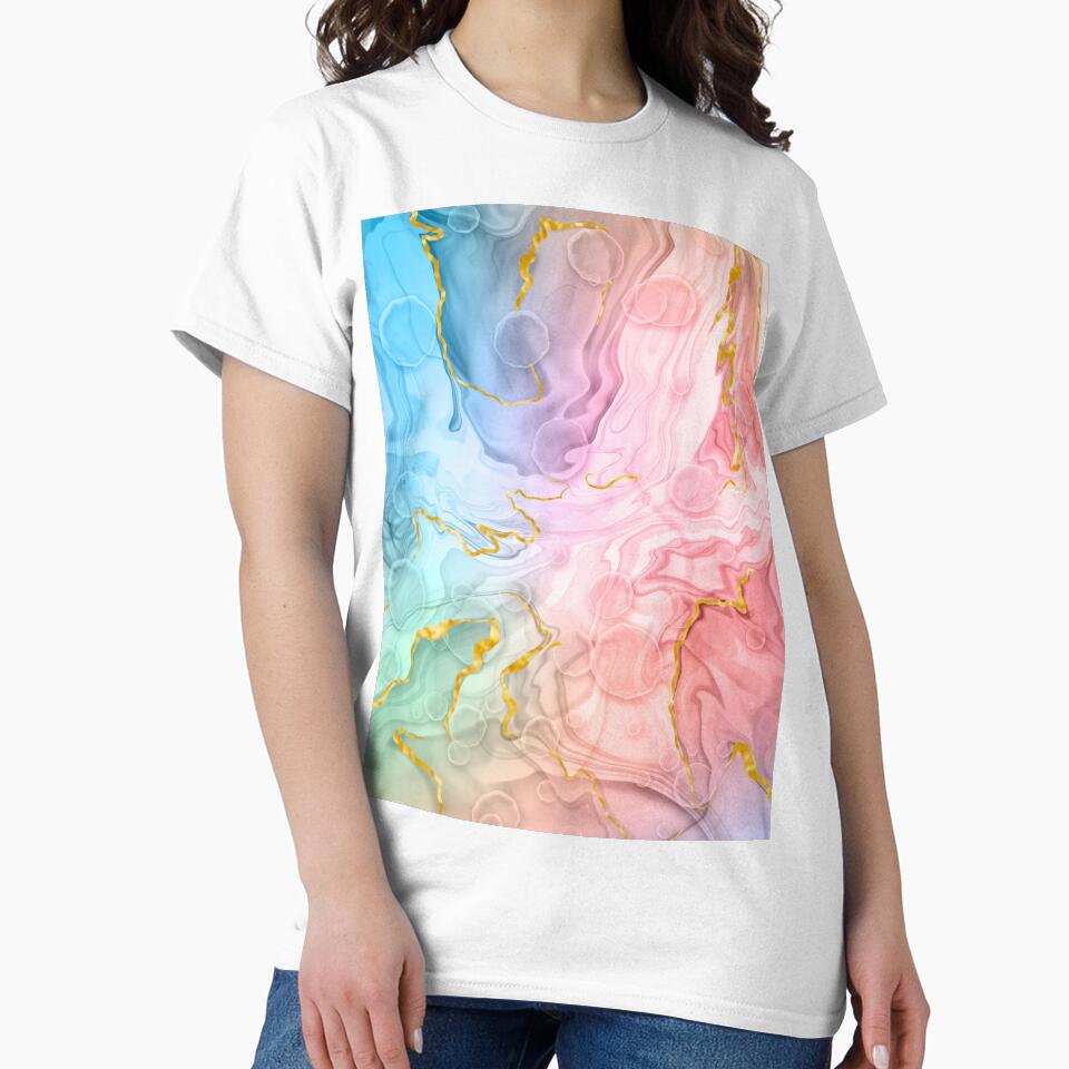 Abstract liquid art alcohol ink, liquid marble art design, abstract marble art, liquid art, pastels light watercolor by ZeinabTaha