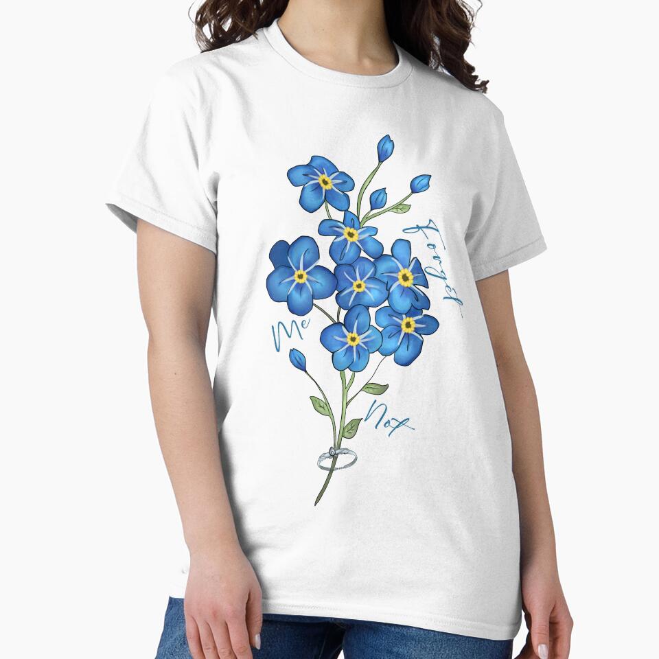 Doodle Forget Me Not by ValdoArt
