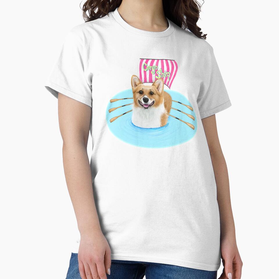 Funny Corgi (Corgo) Ship Meme Design by Blobertinka