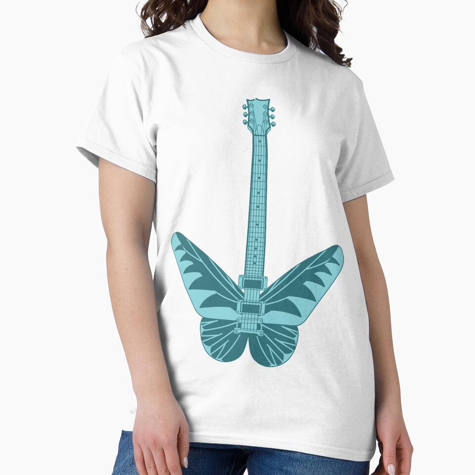 Grunge  Butterfly Gutar by Sherockstees