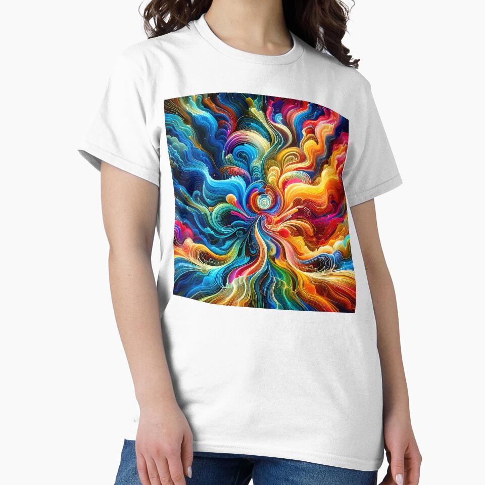 Retro 1960's Hippie Psychedelic Fantasy Colorful Vibrant Designs by DEC02