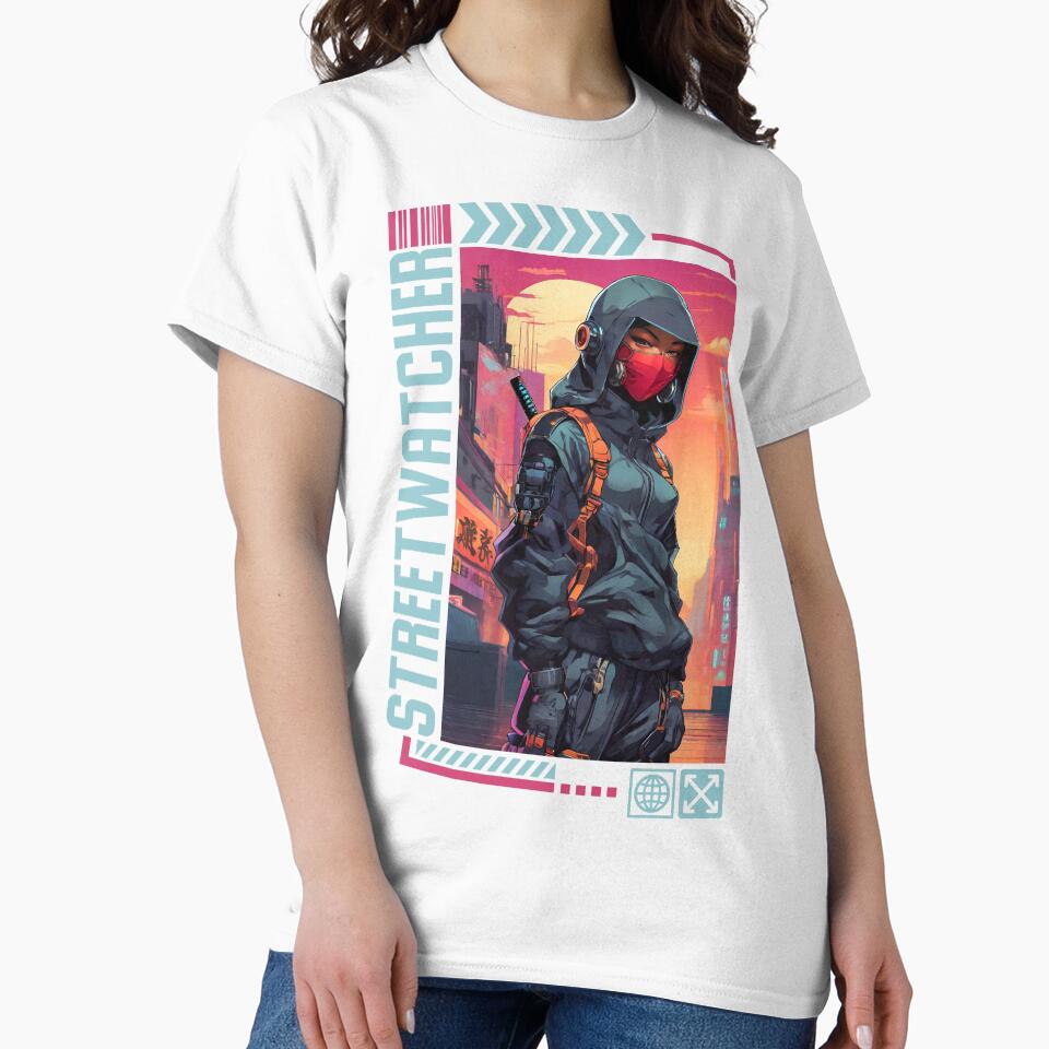Street Watcher Ninja Girl by UBdesign