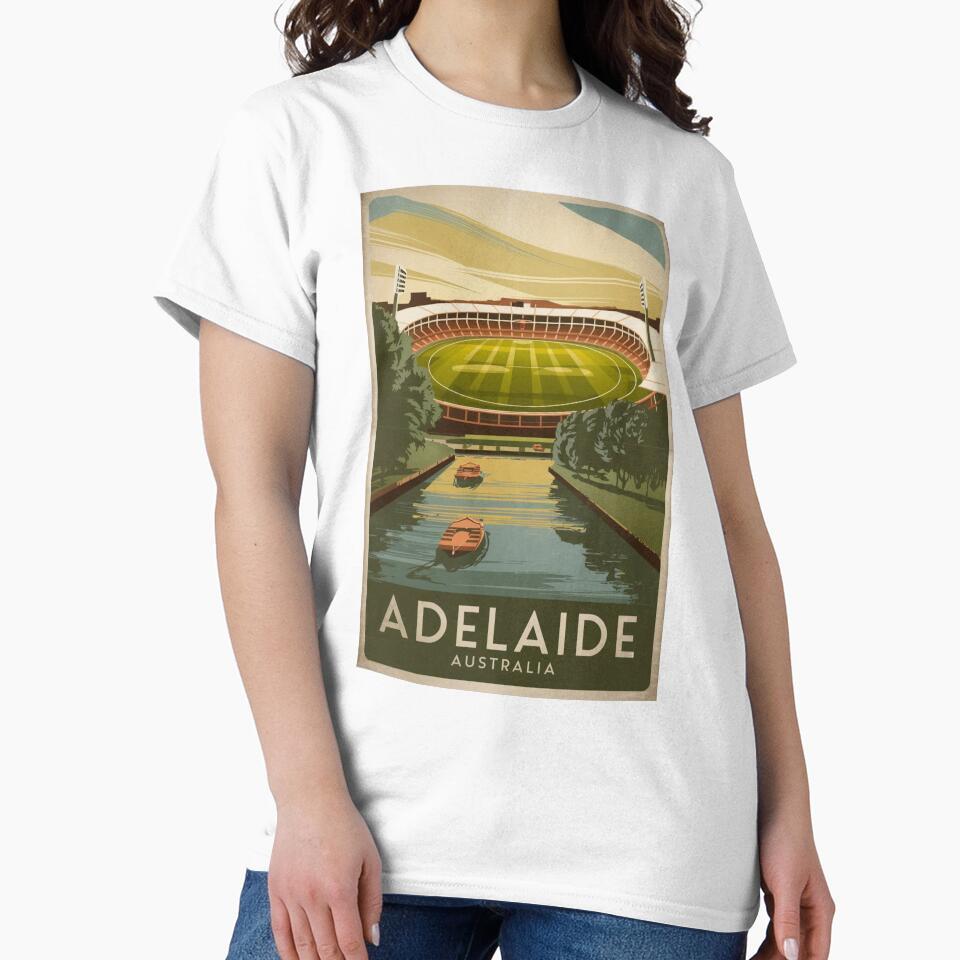 Adelaide Vintage Travel Poster by TravelerRat