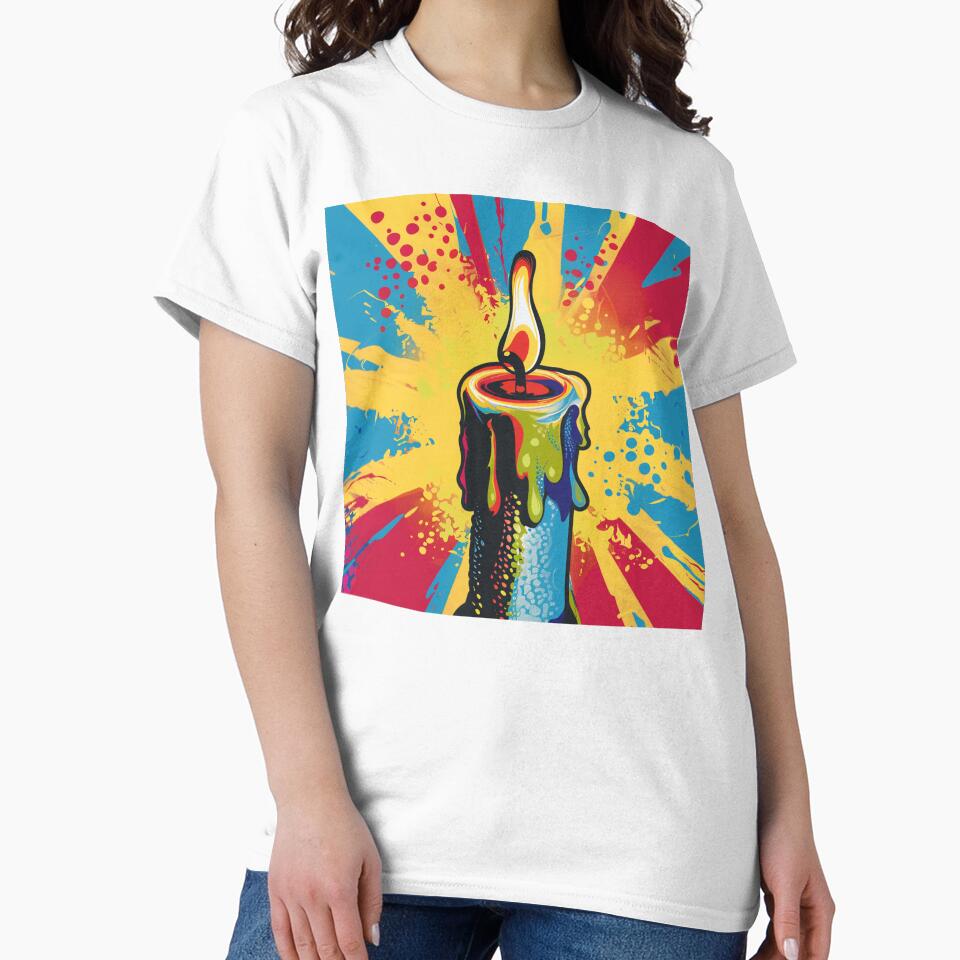 Candle Pop Art 4 by AstroRisq