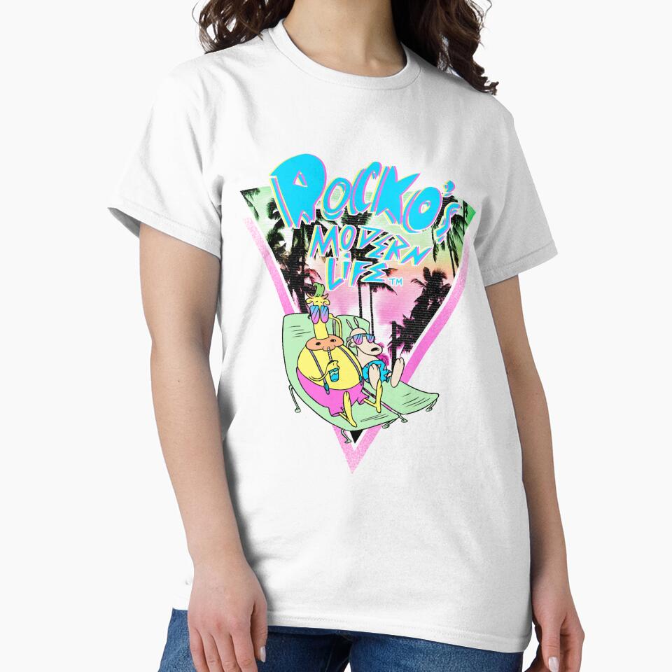 Rocko_s Modern Life Rocko And Heffer Tropical Logo by eilanend-ry