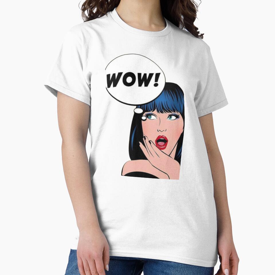 WOW Classic T-shirt by DesignDreamerr