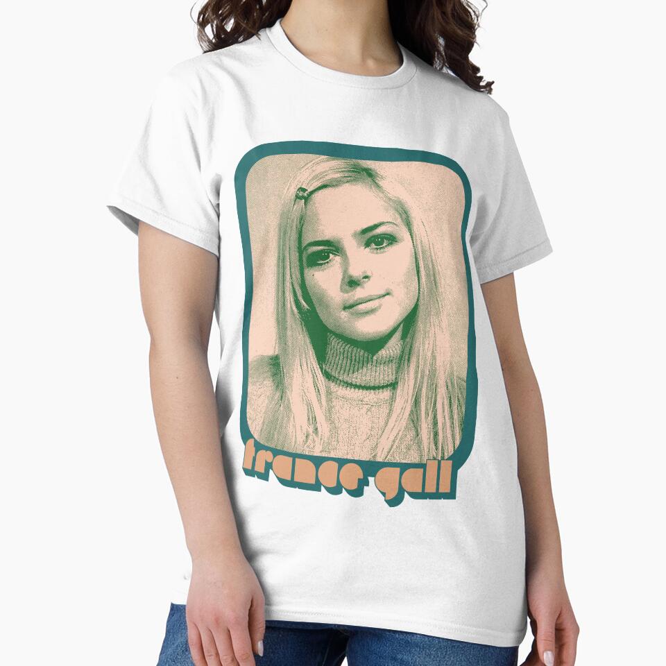 France Gall //// Retro 70s Aesthetic Francophile Design by AestheticNow