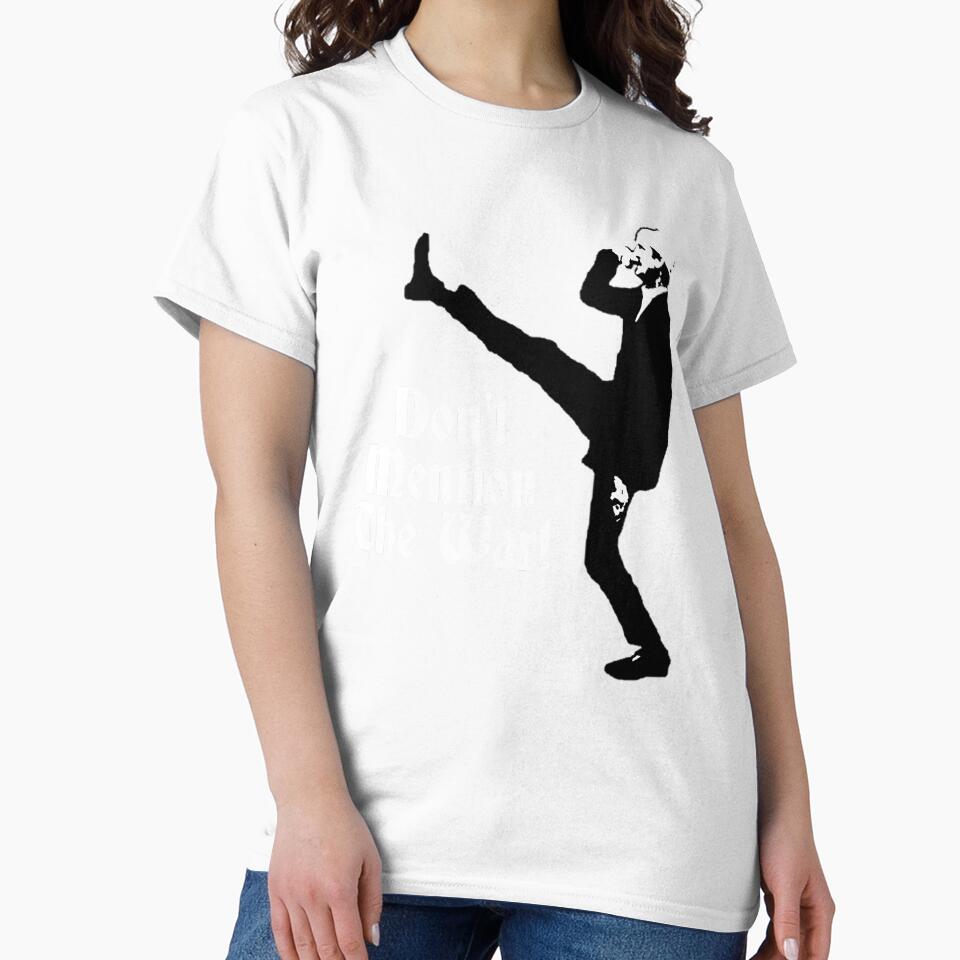 Fawlty Towers Don'T Mention The War Tee by FilipInjox